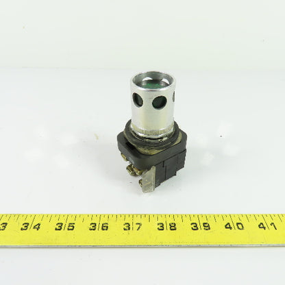 Allen-Bradley 800T-PA16 Green Illuminated Momentary Contact Push Button Ser T