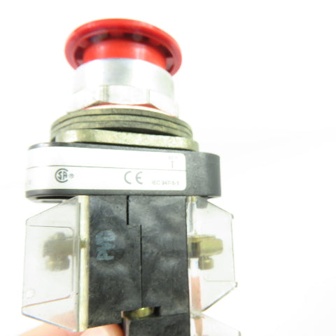 Allen-Bradley 800T-FX A5 Ser T Push Pull Emergency Stop Button Switch