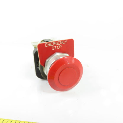 Allen-Bradley 800T-FX A5 Ser T Push Pull Emergency Stop Button Switch