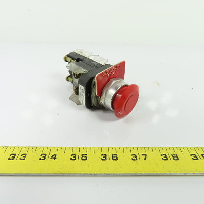 Allen-Bradley 800T-FX A5 Ser T Push Pull Emergency Stop Button Switch