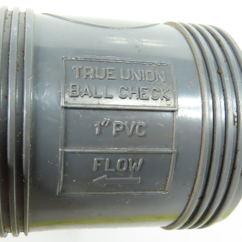 Hayward True Union Ball Check 1" PVC True Union Ball Check Valve Body