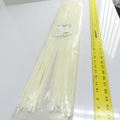Panduit PLT9LH-C 30.5" 775mm Natural Nylon Cable Ties 120lb Lot Of 100PC