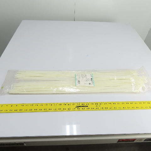 Panduit PLT9LH-C 30.5" 775mm Natural Nylon Cable Ties 120lb Lot Of 100PC