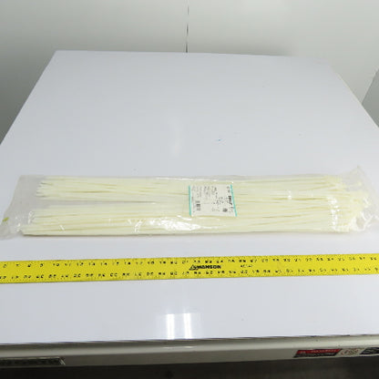 Panduit PLT9LH-C 30.5" 775mm Natural Nylon Cable Ties 120lb Lot Of 100PC