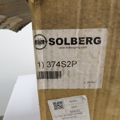Solberg 374S2P Stainless Steel Wire Mesh Filter Element Replacement