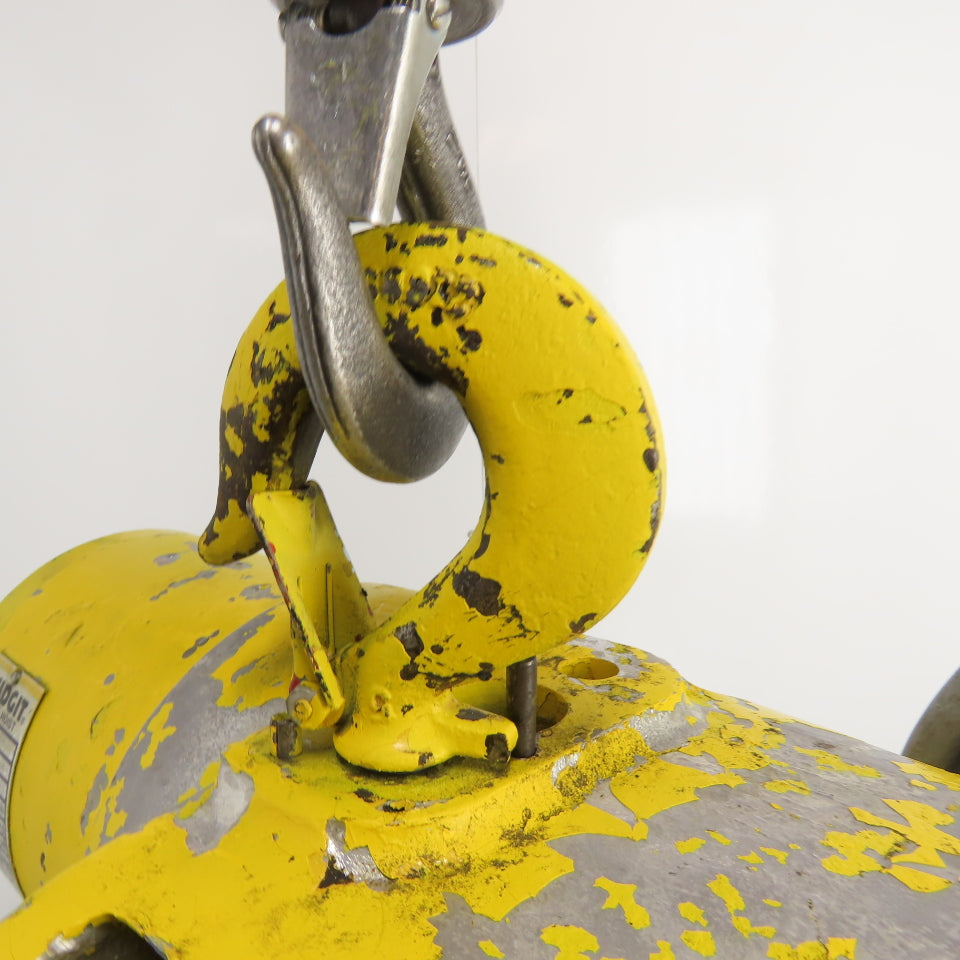 Budgit 113454-10 1 Ton 2000LB Electric Chain Hoist 10' Lift 230/460V 3Ph 16FPM