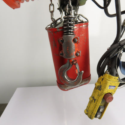 Black Bear YSL-050 1/2 Ton 1000Lb Electric Chain Hoist 10' Lift 230/460V 26FPM