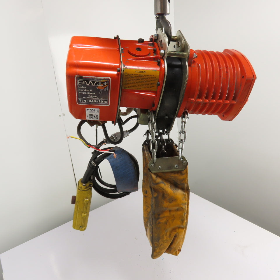 Black Bear YSL-050 1/2 Ton 1000Lb Electric Chain Hoist 10' Lift 230/460V 26FPM