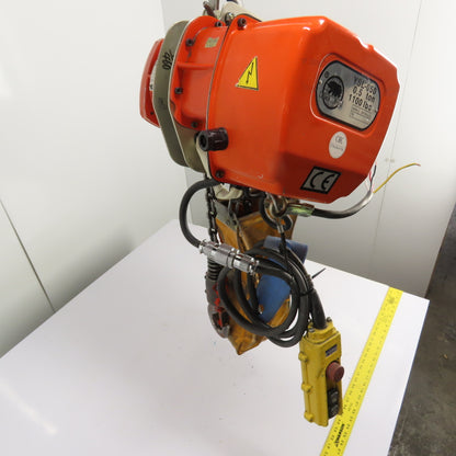 Black Bear YSL-050 1/2 Ton 1000Lb Electric Chain Hoist 10' Lift 230/460V 26FPM