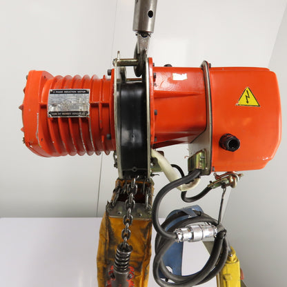 Black Bear YSL-050 1/2 Ton 1000Lb Electric Chain Hoist 10' Lift 230/460V 26FPM