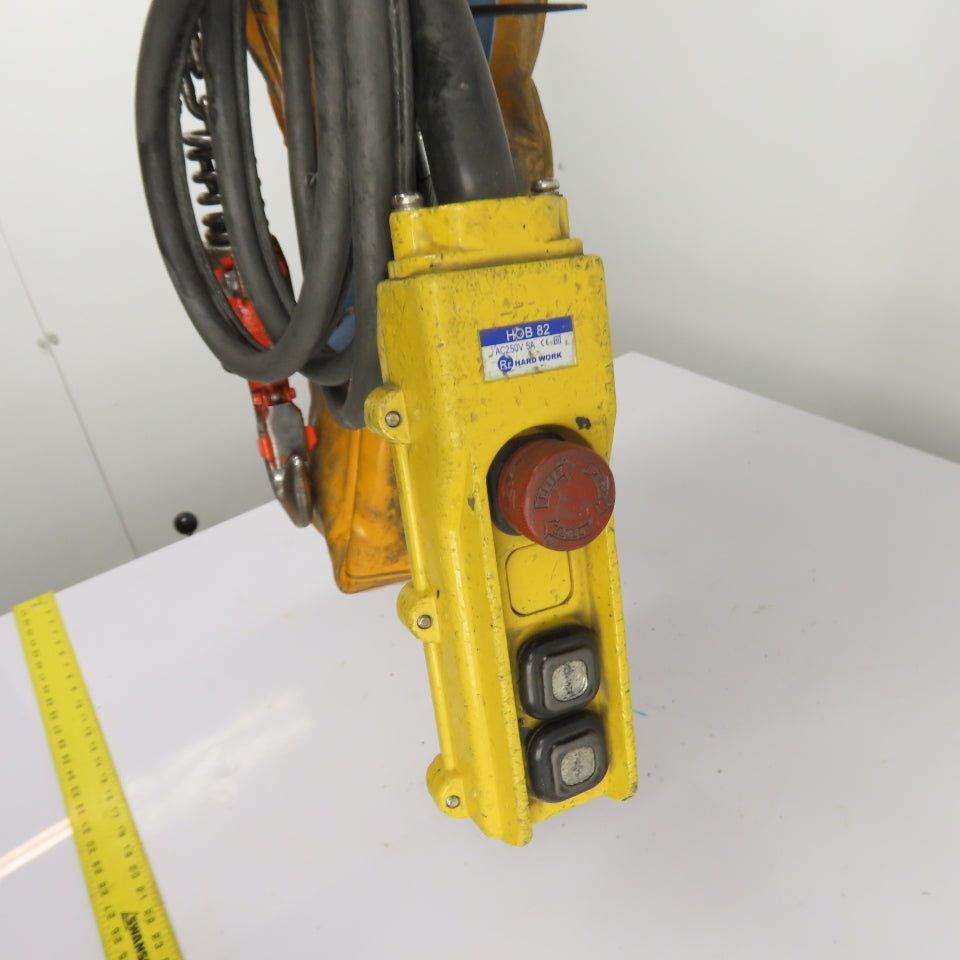Black Bear YSL-050 1/2 Ton 1000Lb Electric Chain Hoist 10' Lift 230/460V 26FPM