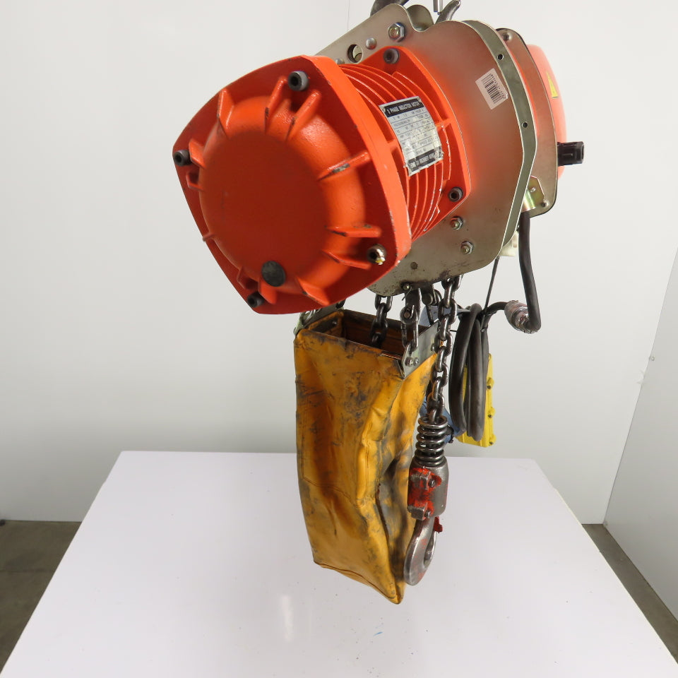 Black Bear YSL-050 1/2 Ton 1000Lb Electric Chain Hoist 10' Lift 230/460V 26FPM
