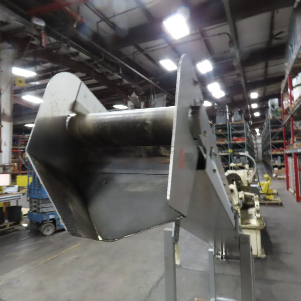 RNA FP120 120" x 9" Incline Cleated Belt Conveyor 230/400V 3Ph 6.5FPM Tested
