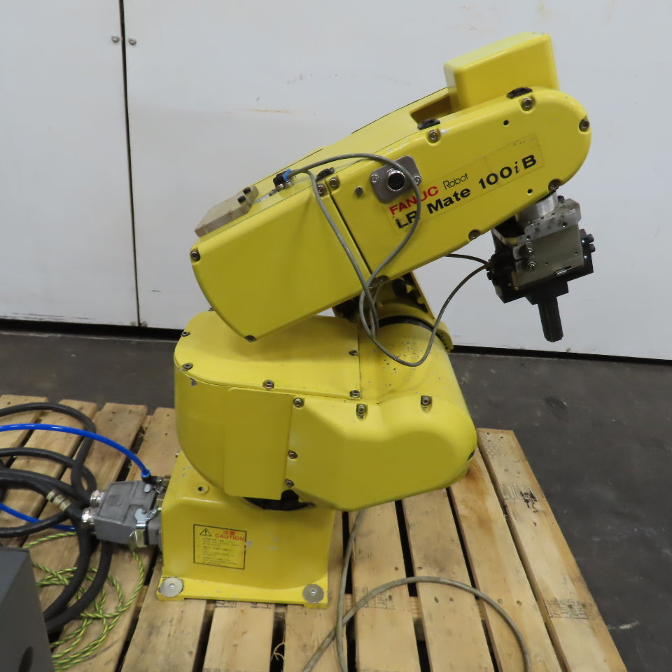 Fanuc LR Mate 100iB 5-Axis Robot R-J3iB Mate Control & Teach Pendant 230V 1Ph