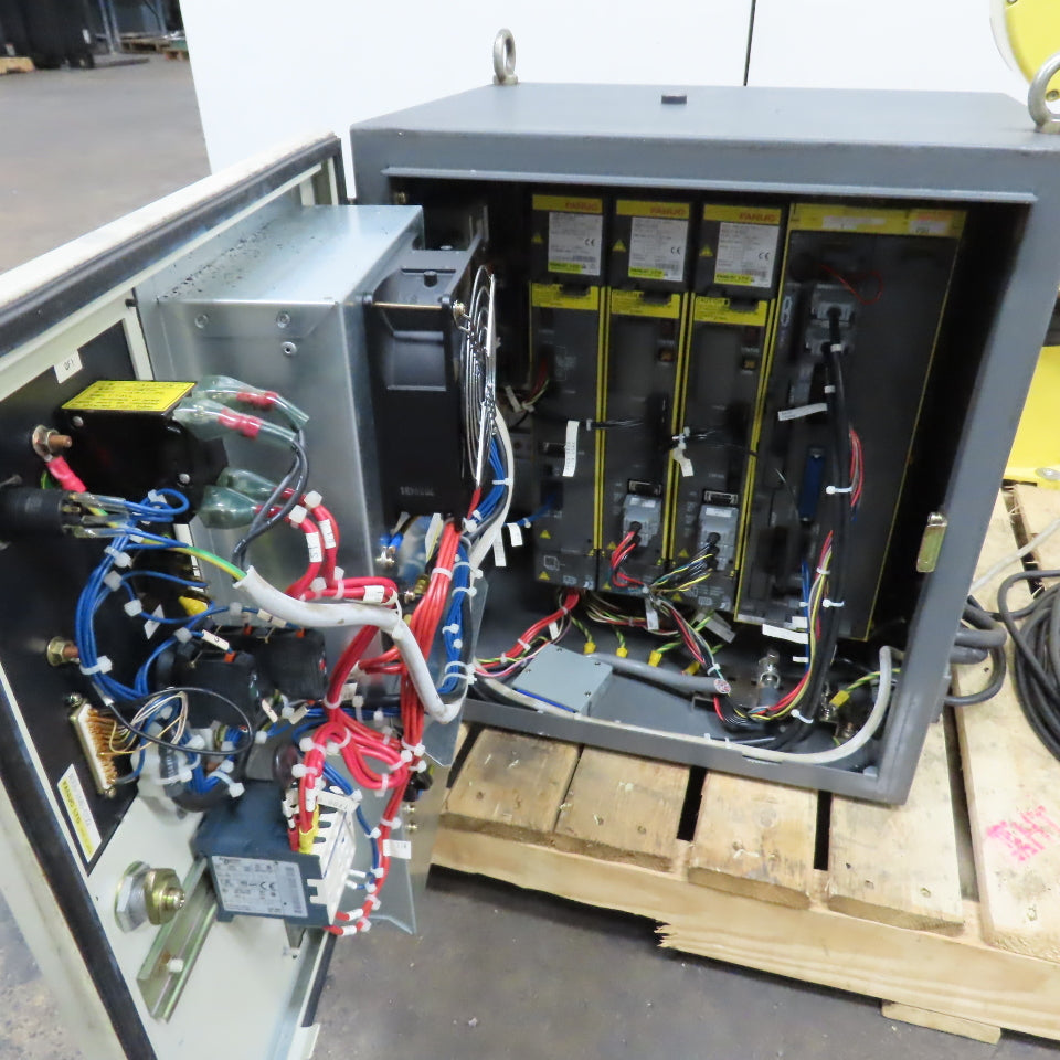 Fanuc LR Mate 100iB 5-Axis Robot R-J3iB Mate Control & Teach Pendant 230V 1Ph