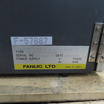 Fanuc LR Mate 100iB 5-Axis Robot R-J3iB Mate Control & Teach Pendant 230V 1Ph