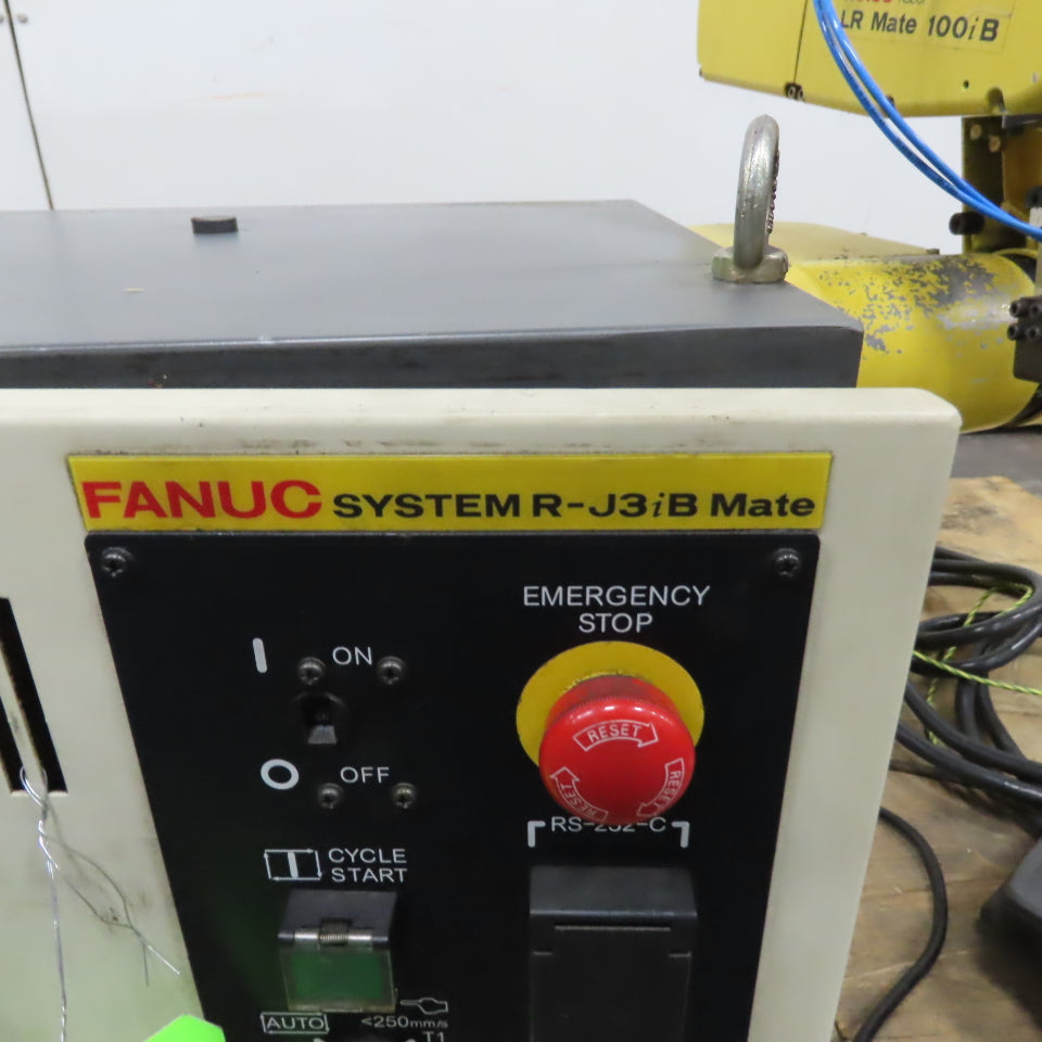 Fanuc LR Mate 100iB 5-Axis Robot R-J3iB Mate Control & Teach Pendant 230V 1Ph