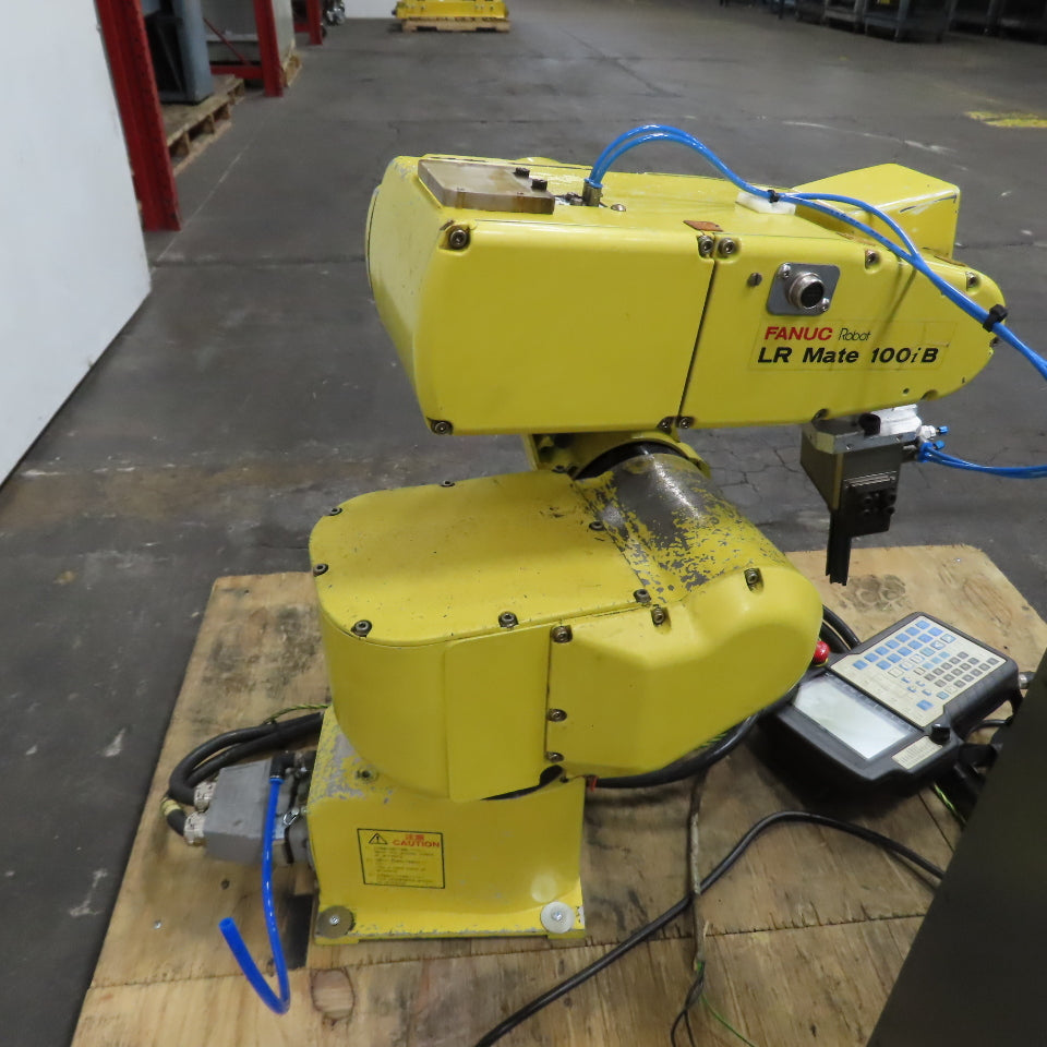Fanuc LR Mate 100iB 5-Axis Robot R-J3iB Mate Control & Teach Pendant 230V 1Ph