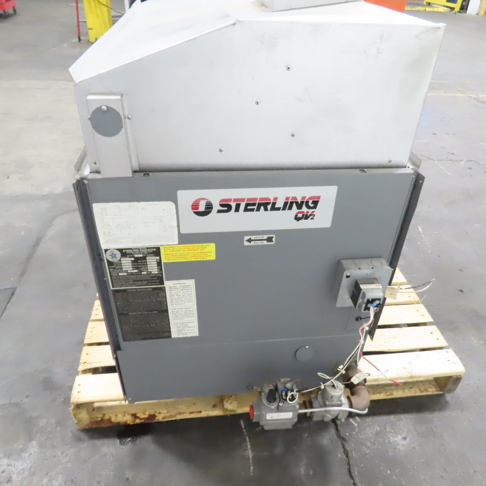 Sterling QVS-400 400,000 BTU Natural Gas Indoor Duct Furnace 115V 1Ph