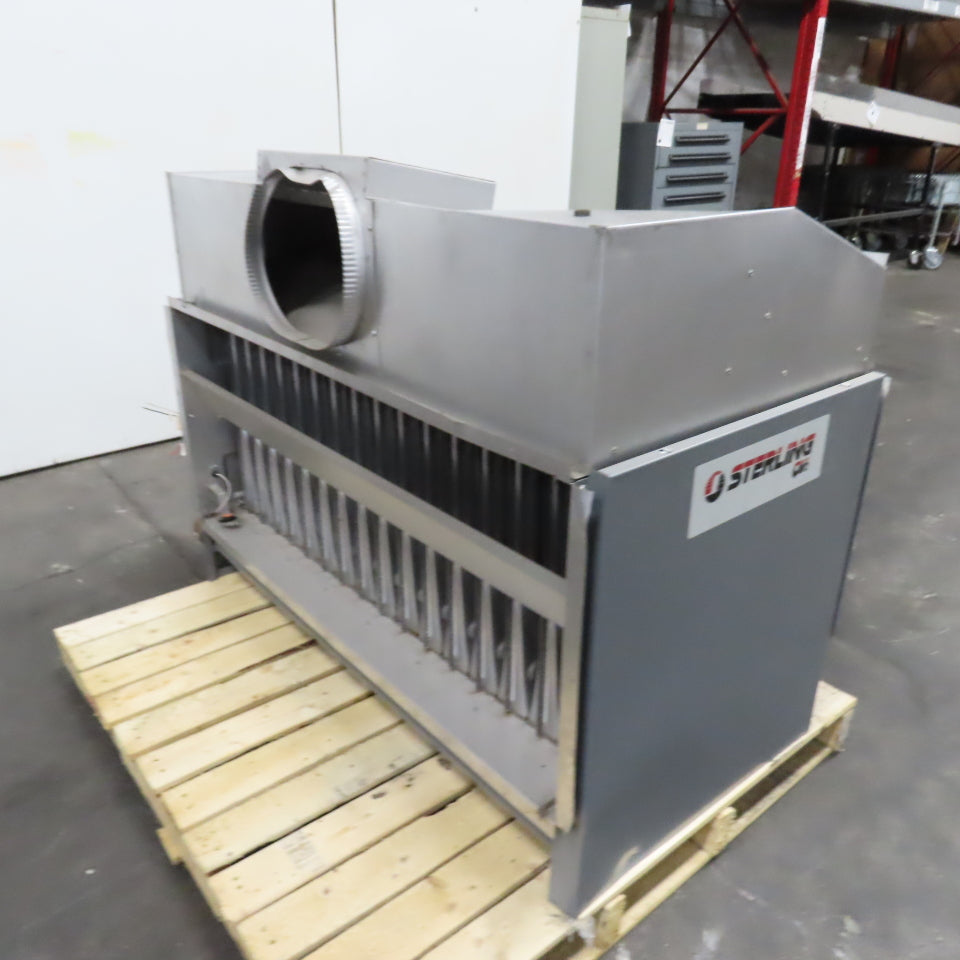 Sterling QVS-400 400,000 BTU Natural Gas Indoor Duct Furnace 115V 1Ph