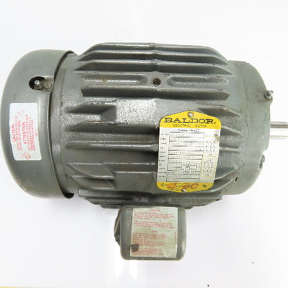 Baldor M3665T 5HP AC Electric Motor 230/460V 3Ph 184T Frame 1750RPM