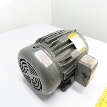 Baldor M3665T 5HP AC Electric Motor 230/460V 3Ph 184T Frame 1750RPM