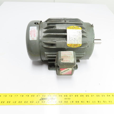 Baldor M3665T 5HP AC Electric Motor 230/460V 3Ph 184T Frame 1750RPM