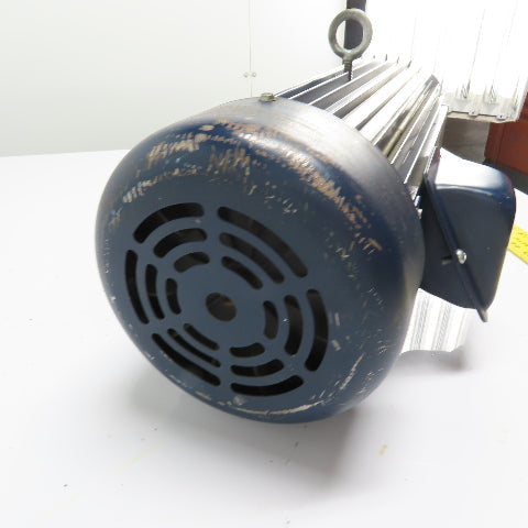 Leeson N182D17FK2A 3HP Permanent Magnet DC Motor 180V 1750RPM 182BC Frame