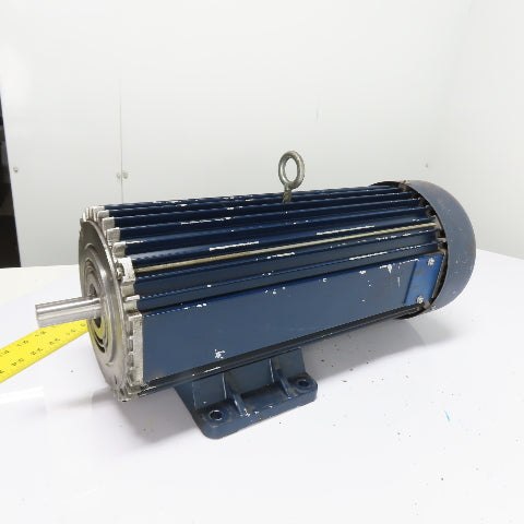 Leeson N182D17FK2A 3HP Permanent Magnet DC Motor 180V 1750RPM 182BC Frame