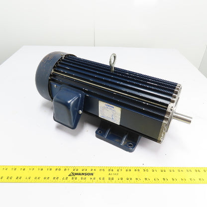 Leeson N182D17FK2A 3HP Permanent Magnet DC Motor 180V 1750RPM 182BC Frame