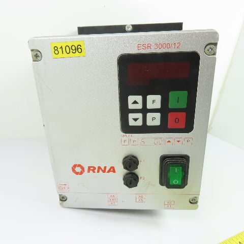 RNA REOVIB MFS 268-12A-IP54 ESR 3000/12 Vibrating Feeder Frequency Converter