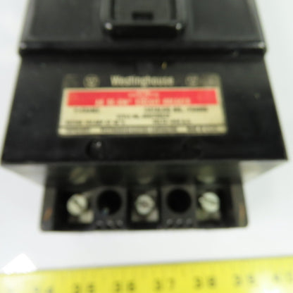 Westinghouse F3100S 100A 3-Pole F-Frame AB DE-ION Circuit Breaker 600VAC
