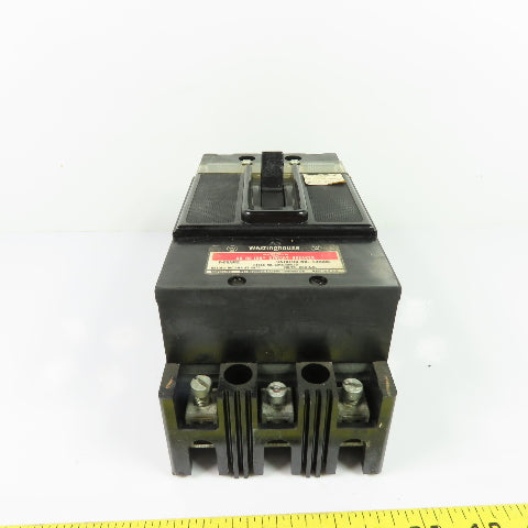 Westinghouse F3100S 100A 3-Pole F-Frame AB DE-ION Circuit Breaker 600VAC