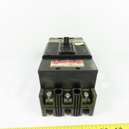Westinghouse F3100S 100A 3-Pole F-Frame AB DE-ION Circuit Breaker 600VAC