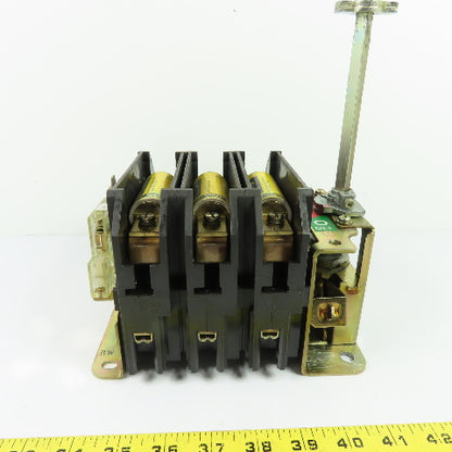 Allen-Bradley 194R-NJ100P3 100A 3-Pole Fusible Safety Disconnect Switch 600VAC