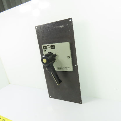 Westinghouse BU-GGD Circuit Breaker Rotary Handle Operating Mechanism