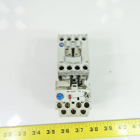 Allen-Bradley 100-C09*10 Contactor 120VAC W/ 193-EA1DB Overload Relay 1.0-2.9A