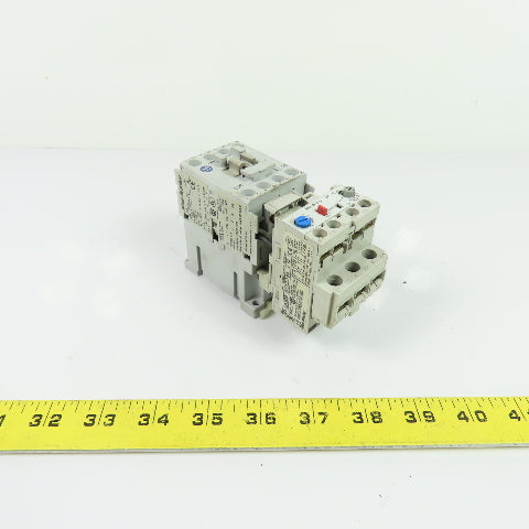 Allen-Bradley 100-C09*10 Contactor 120VAC W/ 193-EA1DB Overload Relay 1.0-2.9A