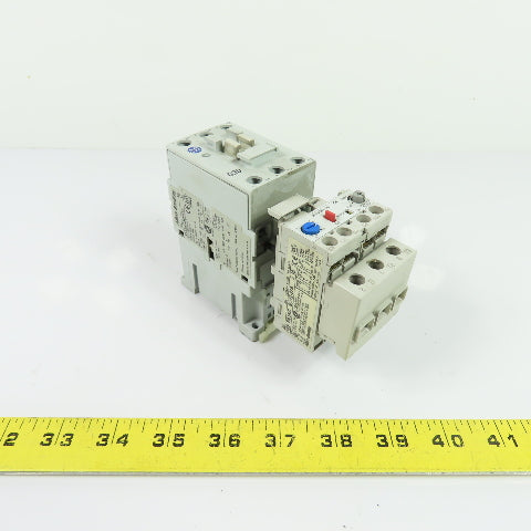 Allen-Bradley 100-C30*00 30A Contactor 120V W/ 193-EA1HC 12-37A Overload Relay