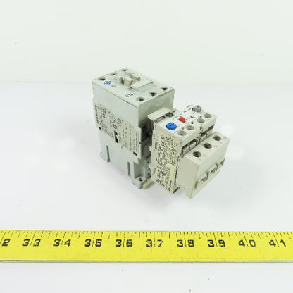 Allen-Bradley 100-C30*00 30A Contactor 120V W/ 193-EA1HC 12-37A Overload Relay