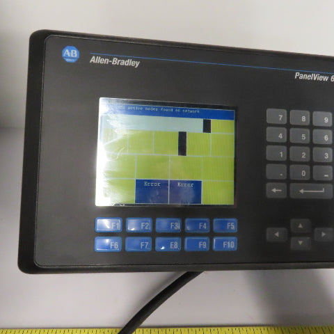 Allen-Bradley 2711-B6C2 PanelView 600 Operator Interface 100-240V Ser C FRN 4.46