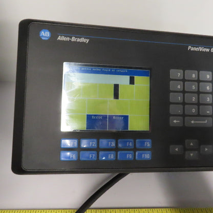 Allen-Bradley 2711-B6C2 PanelView 600 Operator Interface 100-240V Ser C FRN 4.46