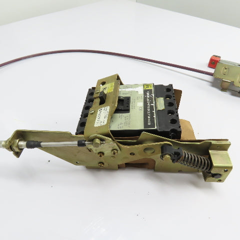 Square D FAL34080 80A Circuit Breaker 480V W/ Type CFA50 Handle Mechanism