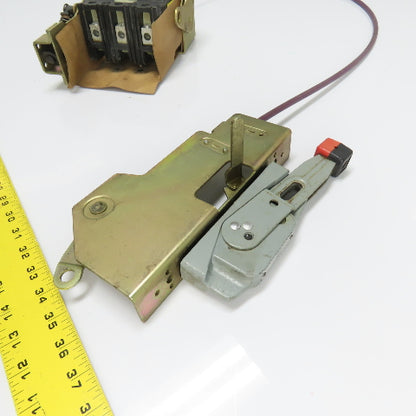 Square D FAL34080 80A Circuit Breaker 480V W/ Type CFA50 Handle Mechanism