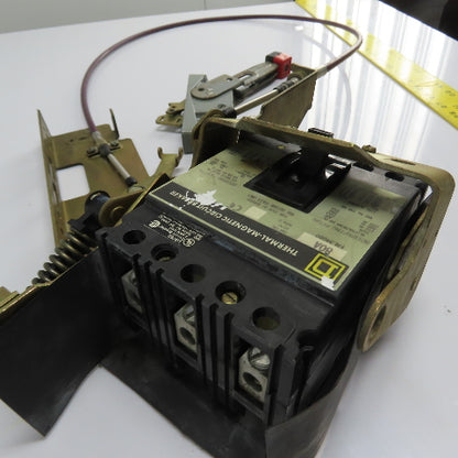 Square D FAL34080 80A Circuit Breaker 480V W/ Type CFA50 Handle Mechanism