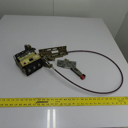 Square D FAL34080 80A Circuit Breaker 480V W/ Type CFA50 Handle Mechanism
