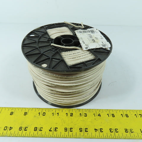 16 AWG 600V MTW Machine Tool Wire White 490'