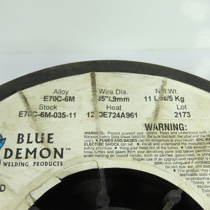 Blue Demon Gas Shielded Welding Wire .035" 0.9mm 11lb