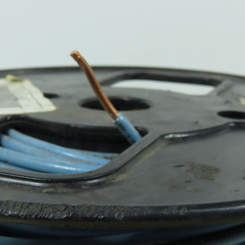 General Cable 12 AWG THHN MTW Solid Wire Blue 250'