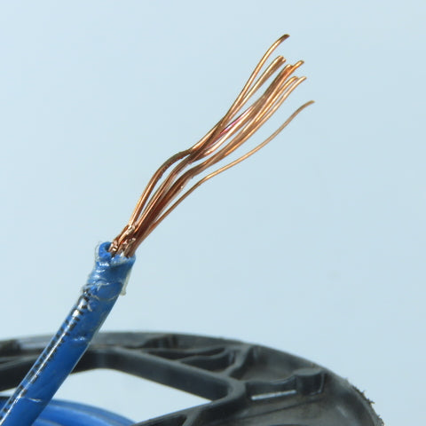 Southwire 10 AWG MTW THWN THHN Stranded Wire Blue Spool 400'